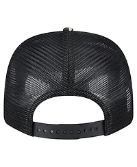New Era Men's Navy/Black New Orleans Saints Adventure Drinks Pattern 9SEVENTY Stretch-Snap Hat