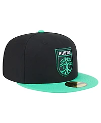 New Era Men's Black Austin Fc 2025 Kickoff 59FIFTY Fitted Hat