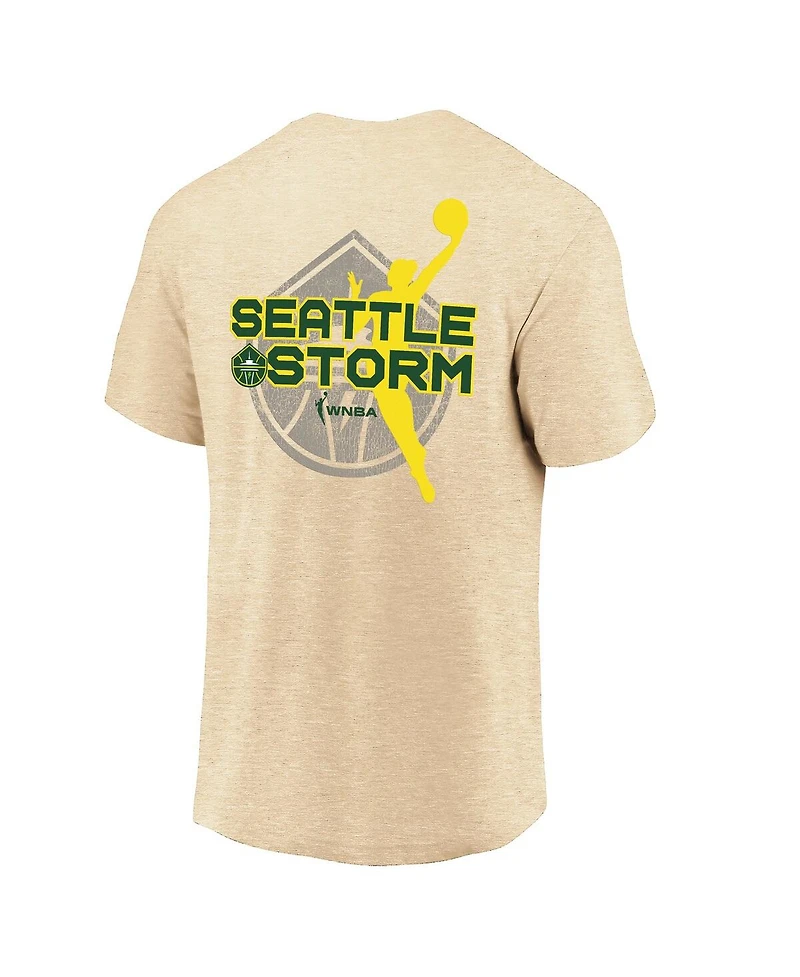 Fanatics Men's and Women's Natural Seattle Storm Wnba Team Elite T-Shirt