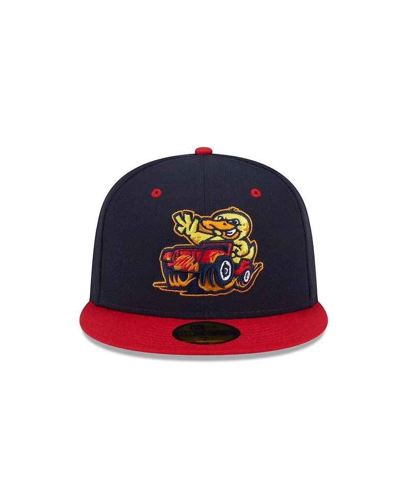 New Era Men's Navy Toledo Mud Hens Theme Nights 59FIFTY Fitted Hat