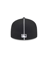 New Era Men's Black Richmond Flying Squirrels Theme Nights 59FIFTY Fitted Hat