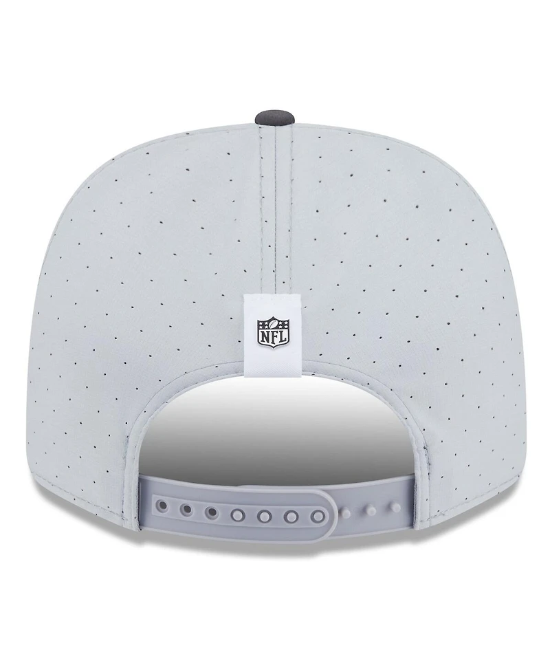 New Era Men's Gray/Graphite New Orleans Saints 2025 Nfl Training Camp 9SEVENTY Adjustable Hat