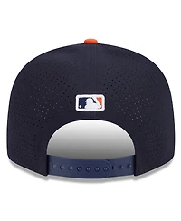 New Era Men's Navy/Orange Houston Astros 2025 Mlb All-Star Game Side Patch 9FIFTY Snapback Hat