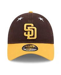 New Era Men's Brown/Gold San Diego Padres 2025 Mlb All-Star Game 9TWENTY Adjustable Hat