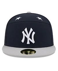 New Era Men's Navy/Gray York Yankees 2025 Mlb All-Star Game Side Patch 59FIFTY Fitted Hat