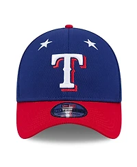 New Era Men's Royal/Red Texas Rangers 2025 Mlb All-Star Game 39THIRTY Flex Hat