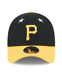 New Era Men's Black/Gold Pittsburgh Pirates 2025 Mlb All-Star Game 39THIRTY Flex Hat