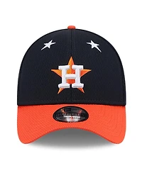 New Era Men's Navy/Orange Houston Astros 2025 Mlb All-Star Game 39THIRTY Flex Hat