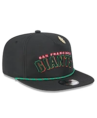 New Era Men's Black San Francisco Giants 2025 Big League Chew Golfer Snapback Hat