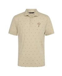 LevelWear Men's Cream Philadelphia Phillies Vision Polo Shirt