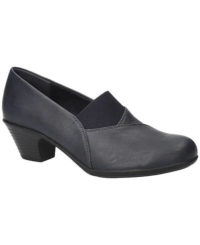 Easy Street Women's Fondly Block-Heel Slip-On Shooties
