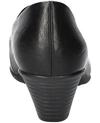Easy Street Women's Fondly Block-Heel Slip-On Shooties