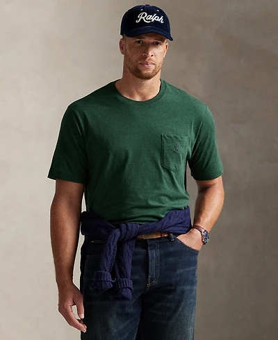 Polo Ralph Lauren Men's Big & Tall Pocket Jersey T-Shirt