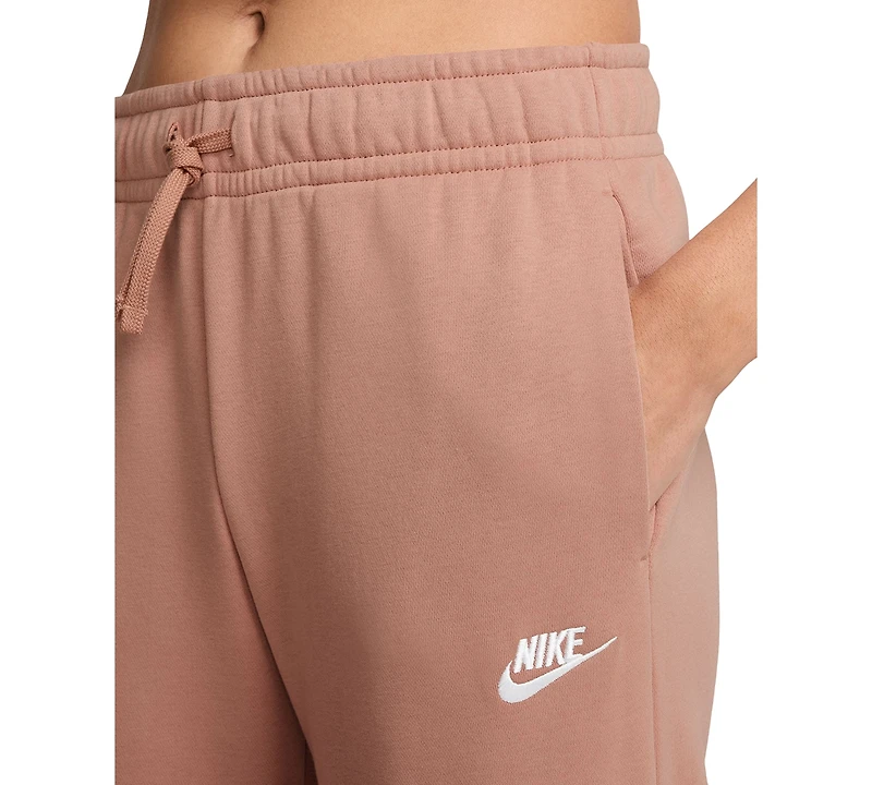 Nike Women's Sportswear Club Fleece Mid-Rise Wide-Leg Sweatpants