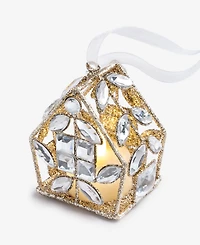 Holiday Lane Jeweled Classics Iron House Ornament, Macy's Exclusive