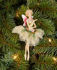 Holiday Lane Enchanted Forest Embellished Fairy Ornament, Macy's Exclusive