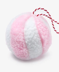 Holiday Lane Sugar Plum Peppermint Ball Ornament, Macy's Exclusive
