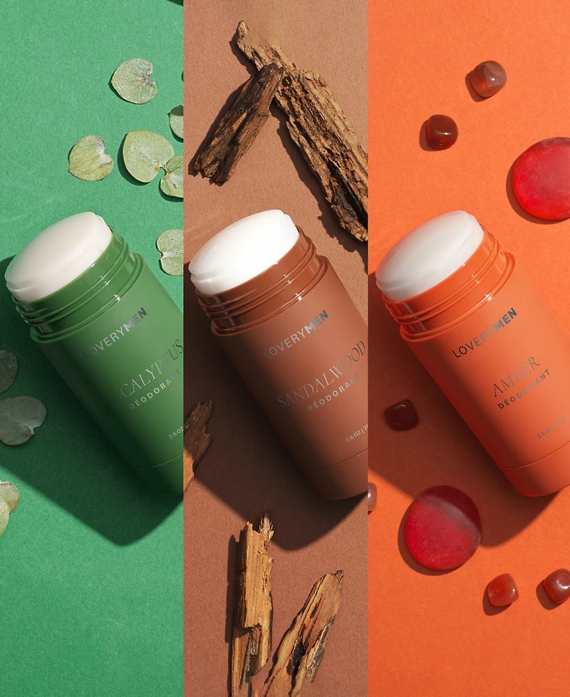 Lovery 3-Pc. Deodorant Stick Set