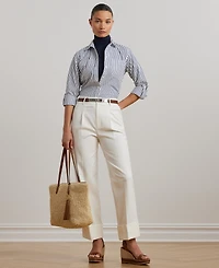 Lauren Ralph Striped Cotton Shirt