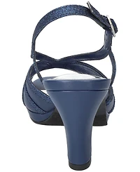 Easy Street Women's Starlight Strappy Heeled Sandals
