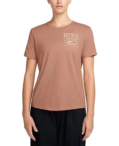 Nike Sportswear Women's Cotton Short-Sleeve Graphic T-Shirt