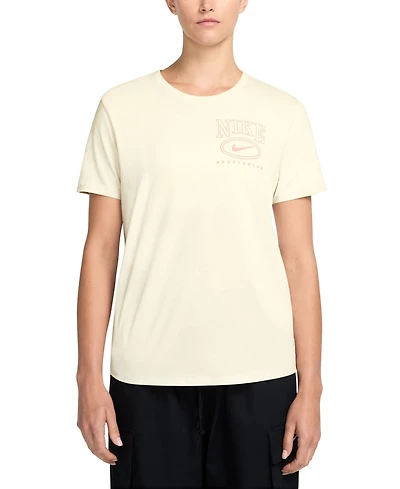 Nike Sportswear Women's Cotton Short-Sleeve Graphic T-Shirt