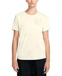Nike Sportswear Women's Cotton Short-Sleeve Graphic T-Shirt