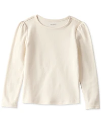 Carter's Toddler Girls Cotton Long-Sleeve Top & Leopard-Print Dress, 2 Piece Set