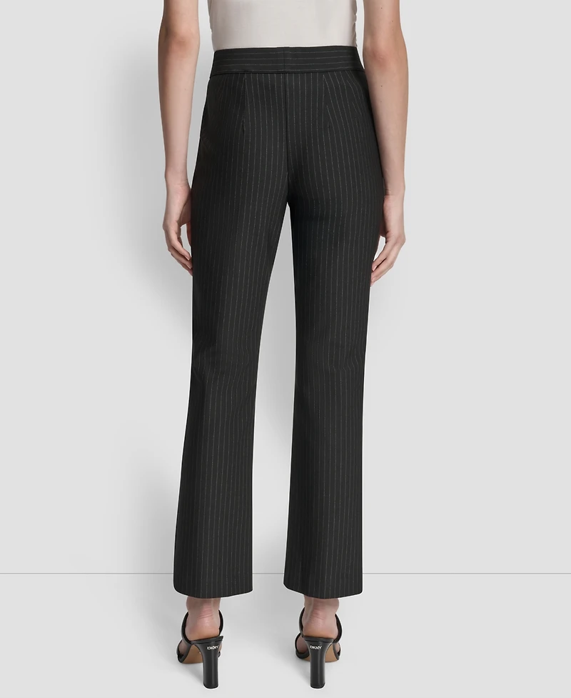 Dkny Women's Mid-Rise Pinstripe Pants