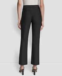 Dkny Women's Mid-Rise Pinstripe Pants