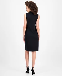 Anne Klein Women's Luxe Sheath Sweater Dress