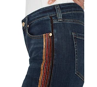 Liverpool Los Angeles Women's Mid-Rise Stride Wide-Leg Velvet-Trim Jeans