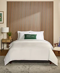 Lacoste Tiebreak Cotton 3-Pc. Duvet Cover Set, Full/Queen