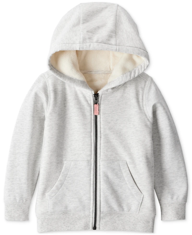 Carter's Toddler Girls Long-Sleeve Hooded Zip-Up Jacket