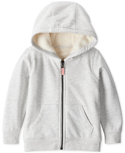 Carter's Toddler Girls Long-Sleeve Hooded Zip-Up Jacket