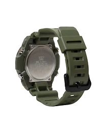 Casio Men's Analog Green Resin Watch, 52.5mm