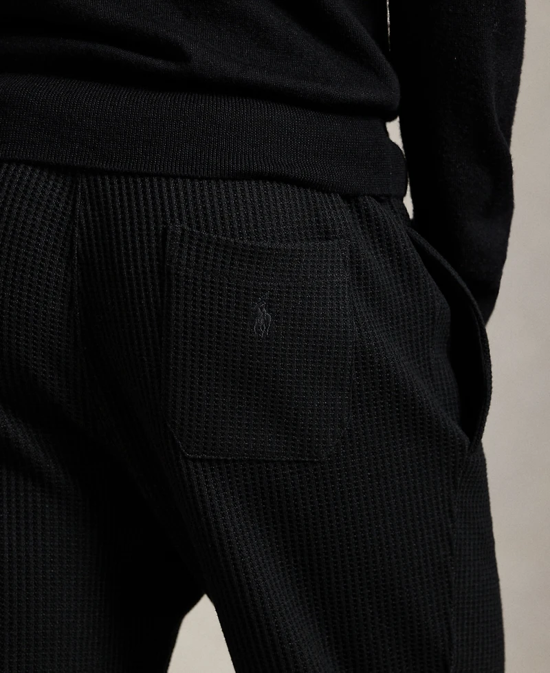Polo Ralph Lauren Men's Waffle-Knit Fleece Sweatpants