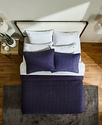 Lacoste Logo Cotton -Pc. Quilt Set