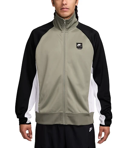 Nike Air Men's Relaxed Fit Colorblocked Zip-Front Jacket