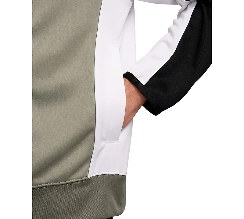 Nike Air Men's Relaxed Fit Colorblocked Zip-Front Jacket
