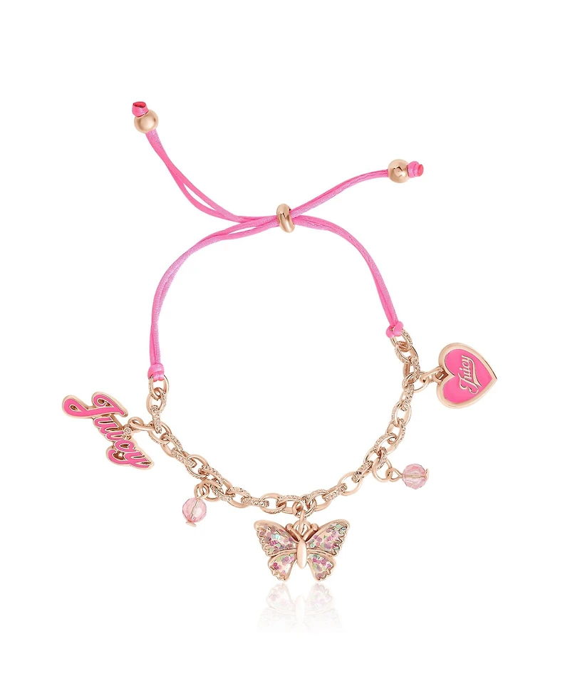 Juicy Couture Pink Charm Bracelet