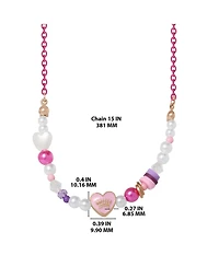 Juicy Couture Kids 15+2" Beaded Necklace