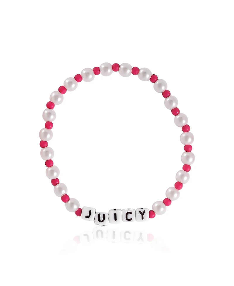 Juicy Couture Kids Crown Charm 3 Piece Beaded Jewelry