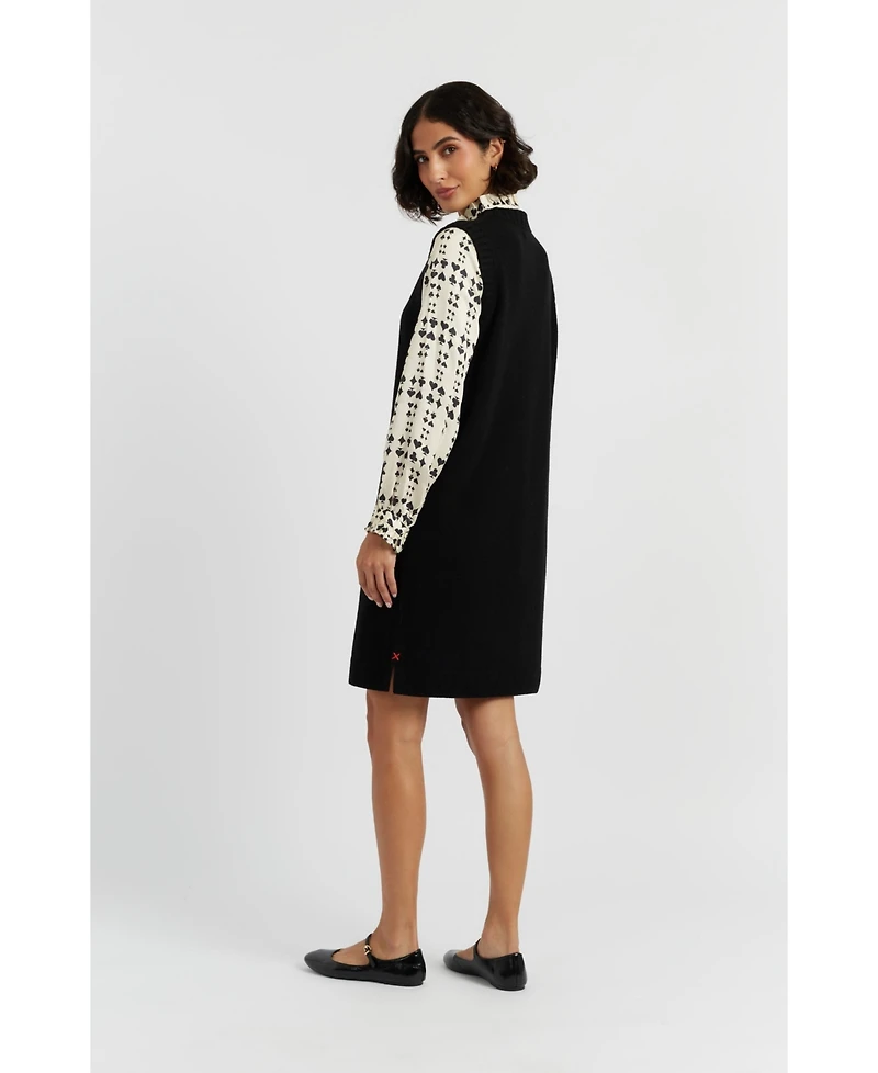 Chinti & Parker Women's Wool Cashmere Mini Dress