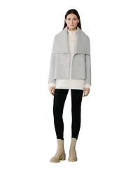 Soia & Kyo Women's Tala Double Breasted Wool Coat