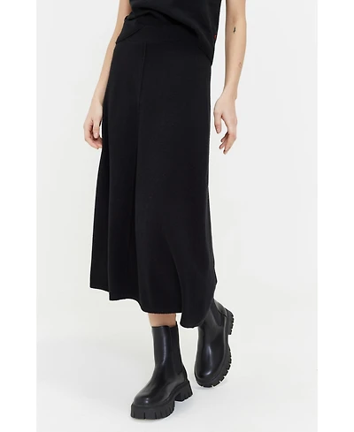 Chinti & Parker Women's Wool Cashmere Midi Skirt
