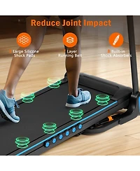 Streamdale Furniture Incline Treadmill 3.0HP Auto-Fold Bluetooth Speaker