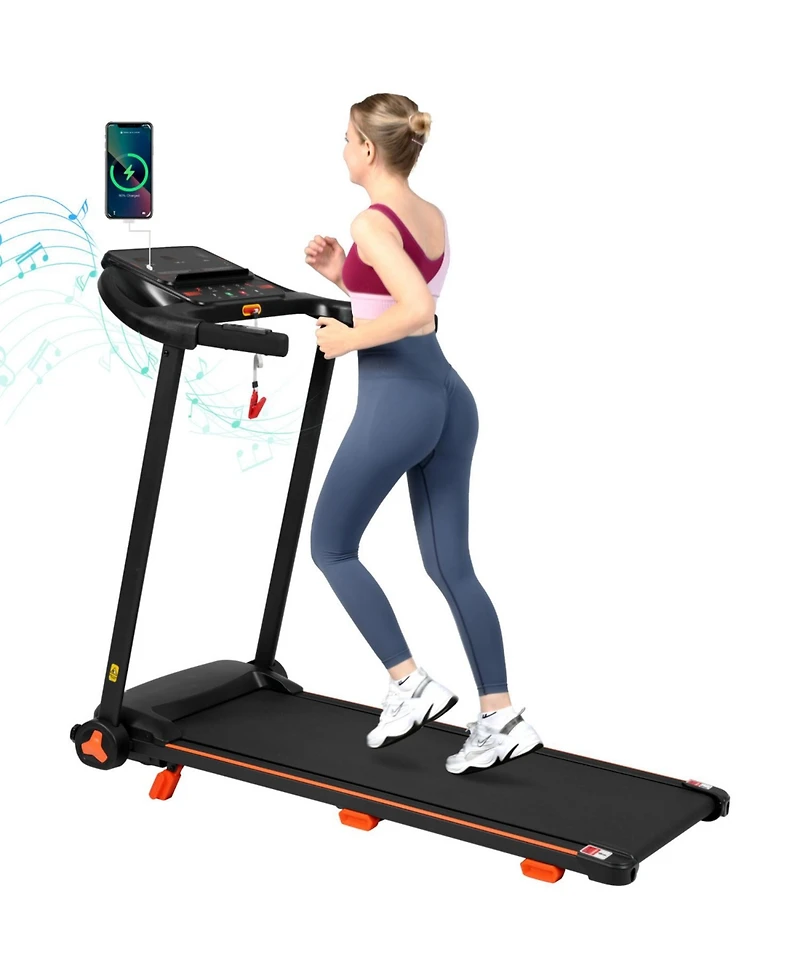 Streamdale Furniture 2.5HP Folding Treadmill with Incline Bluetooth & Usb