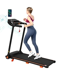 Streamdale Furniture 2.5HP Folding Treadmill with Incline Bluetooth & Usb