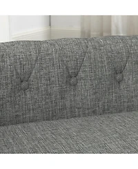 Streamdale Furniture Elegant Linen Dog Sofa Bed - Light Grey